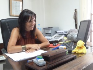 Checking figures with the accountant