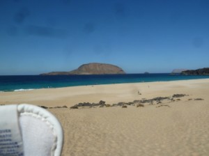Graciosas beach. Only accessible by 4x 4 or on foot ! wonderful !
